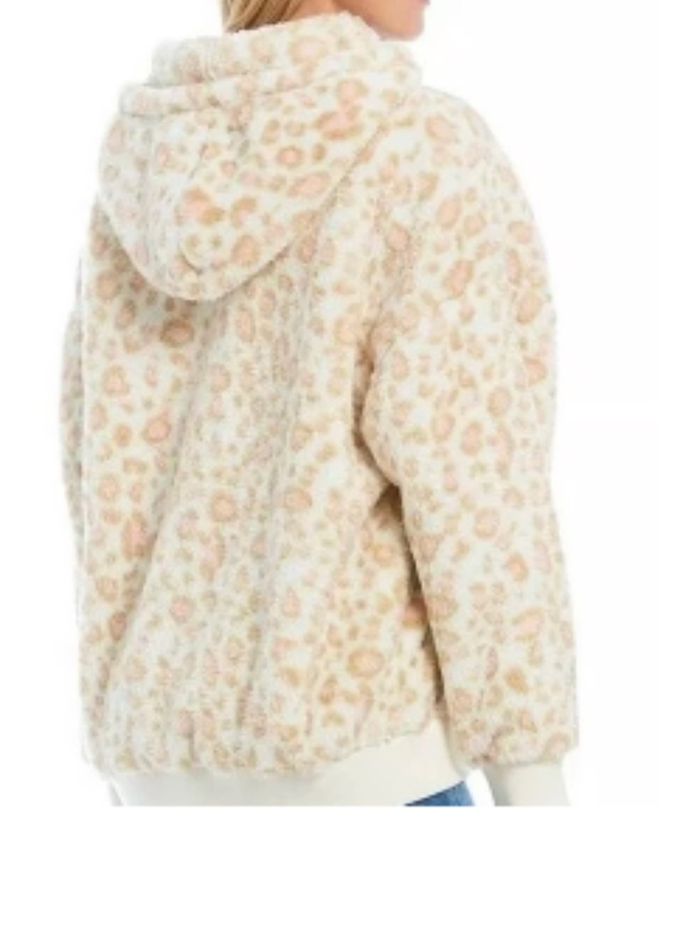 UGG cozy Pink Leopard Sherpa Print Hoodie - Women’s Hoodie S